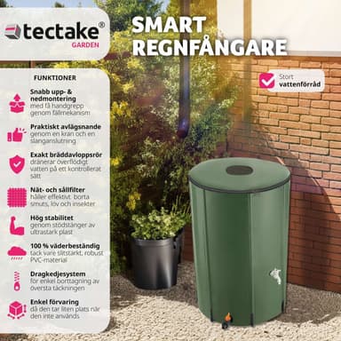 tectake Regntunna - 380 L