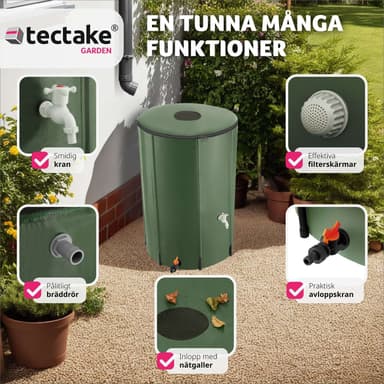 tectake Regntunna - 380 L