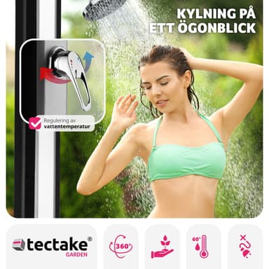 tectake Soldusch Ofanto - svart/silver
