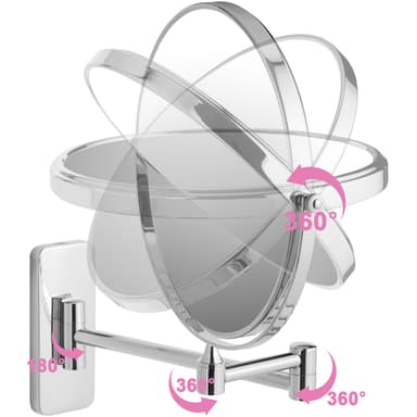 tectake Sminkspegel - 7 x