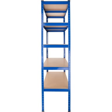 tectake Lagerhylla 5 hyllplan stål - 1275 kg