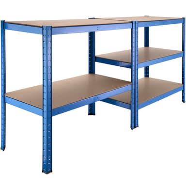 tectake Lagerhylla 5 hyllplan stål - 1275 kg