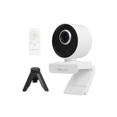 Delux DC07 webbkamera med fjärrkontroll och Full HD-upplösning