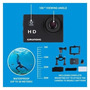 Grundig Actionkamera HD 720P