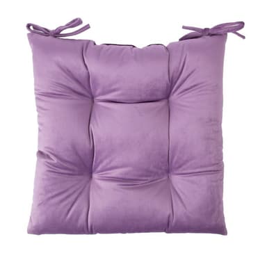 Stolsdyna VELVET 2, 40x40cm, lila