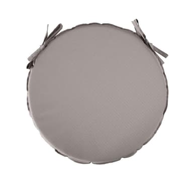 Stolsdyna OHIO vattentät, D38xH2,5cm, beige