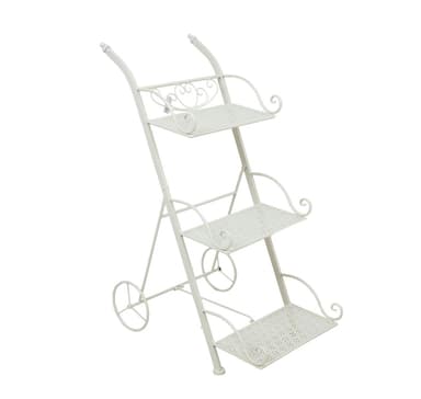 Blomstativ SANDY 35x55xH79cm, antikvit