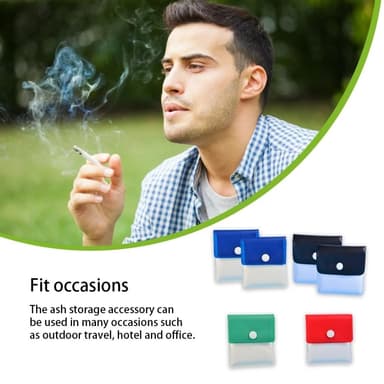 Bärbar brandsäker askfat rökande cigarett askfat