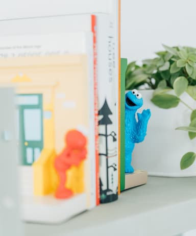 Grupo Erik Sesame Street actionfigurset (Elmo och Cookie)