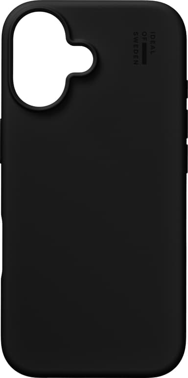 iDeal of Sweden Silicone iPhone 16 fodral (svart)