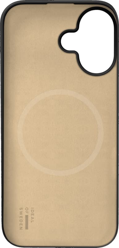 iDeal of Sweden Silicone iPhone 16 fodral (svart)
