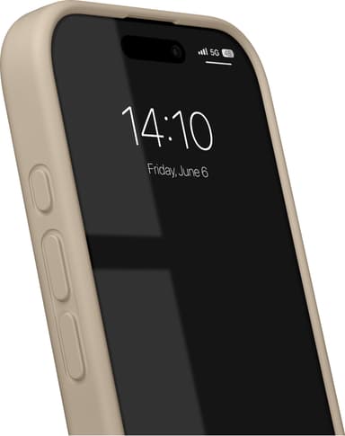 iDeal of Sweden Silicone iPhone 16 Pro Max fodral (beige)