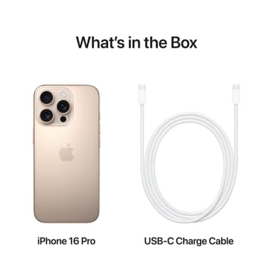 iPhone 16 Pro 5G smartphone 128GB Desert Titanium