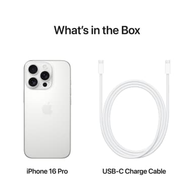 iPhone 16 Pro 5G smartphone 1TB White Titanium