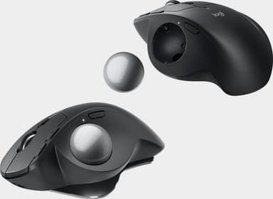 Logitech MX Ergo S Advanced Wireless Trackball mus (svart)