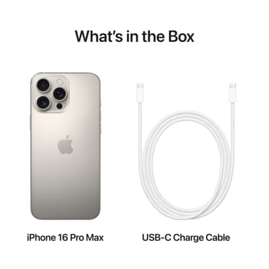 iPhone 16 Pro Max 5G smartphone 1TB Natural Titanium