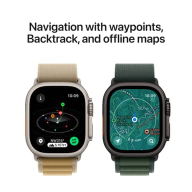Apple Watch Ultra 2 49mm GPS+CEL (Black Titanium/Black Ocean Band)