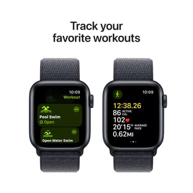 Apple Watch SE 2nd Gen 40mm LTE (Midnight Alu/Ink sportloop)