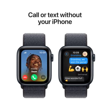Apple Watch SE 2nd Gen 40mm LTE (Midnight Alu/Ink sportloop)