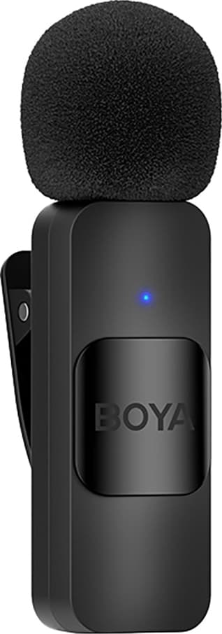BOYA BY-V1 mini lightning trådlös mikrofon (svart)