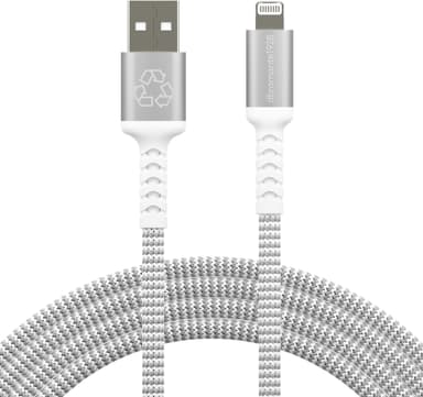 Dbramante1928 braided USB-A till Lightning kabel 2.5m