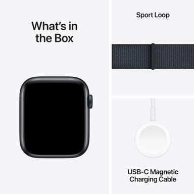 Apple Watch SE 2nd Gen 44mm GPS (Midnight Alu/Ink sportloop)