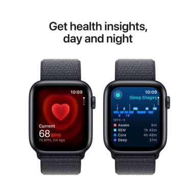 Apple Watch SE 2nd Gen 44mm GPS (Midnight Alu/Ink sportloop)