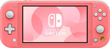 Nintendo Switch Lite gamingkonsol (Korall med Animal Crossing)
