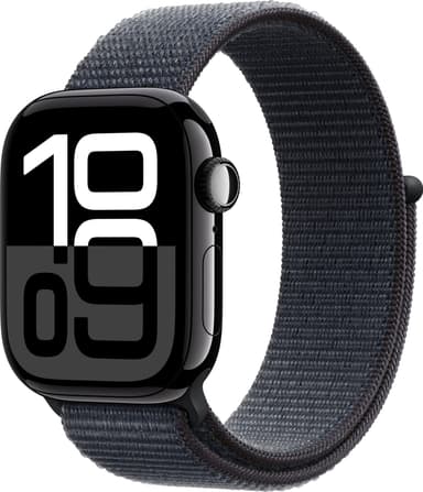 Apple Watch S10 46mm GPS+Cel (Jet Black Alu/Ink Sport Loop)