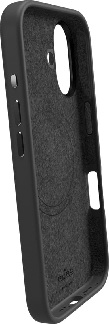 Puro Icon Mag Pro iPhone 16 Plus fodral (svart)