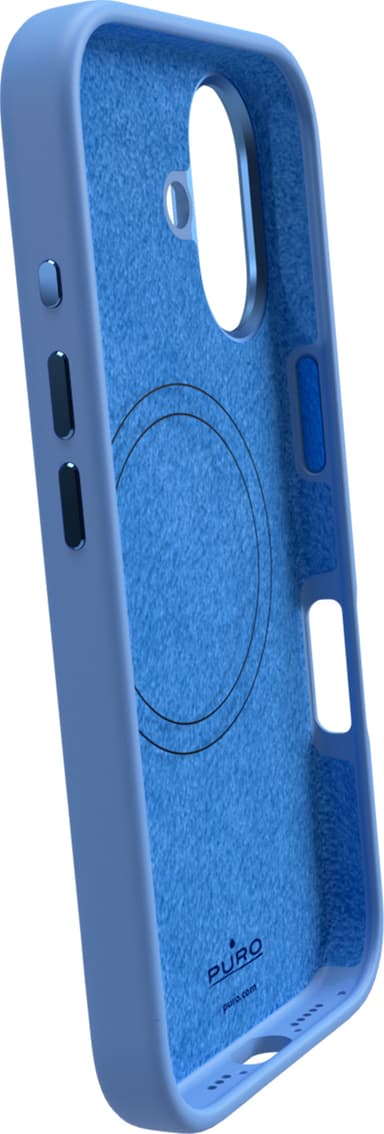 Puro Icon Mag Pro iPhone 16 fodral (blått)