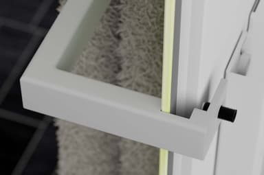 Slimline IR Handduks Värmare -  - 320 Watt - 7 m2 (1200 x 350)