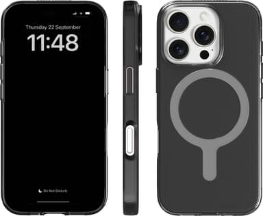 A Good Company iPhone 16 Pro CLRPRTCT tonat fodral (svart)