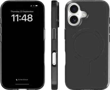 A Good Company iPhone 16 CLRPRTCT tonat fodral (svart)