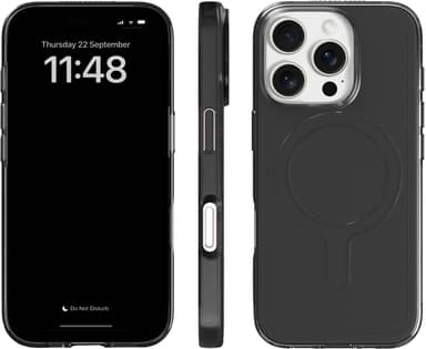 A Good Company iPhone 16 Pro CLRPRTCT tonat fodral (svart)