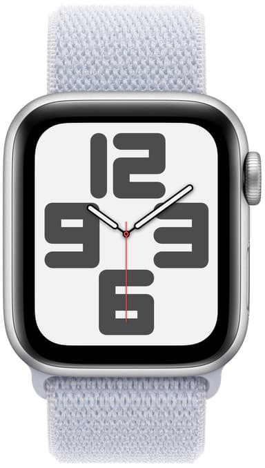 Apple Watch SE 2nd Gen 44mm LTE (Silver Alu/Blue Cloud sportloop)
