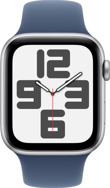 Apple Watch SE 2nd Gen 44mm GPS (Silver Alu/Denim sportband S/M)