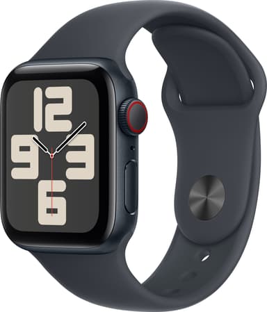 Apple Watch SE 2nd Gen 40mm LTE (Midnight Alu/Midnight sportband S/M)