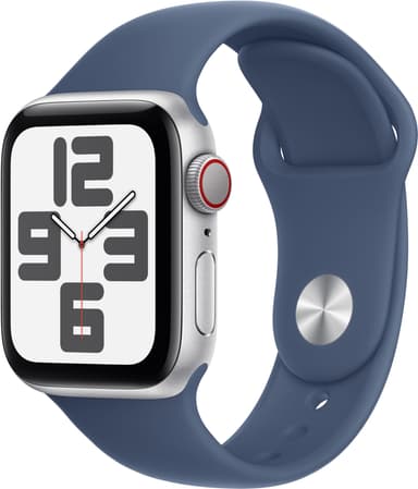 Apple Watch SE 2nd Gen 40mm GPS (Silver Alu/Denim sportband M/L)