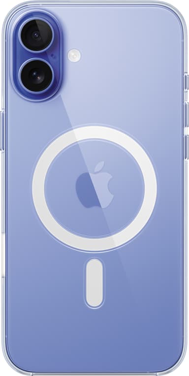 Apple iPhone 16 Plus fodral (genomskinligt)