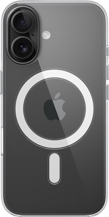 Apple iPhone 16 fodral (genomskinligt)