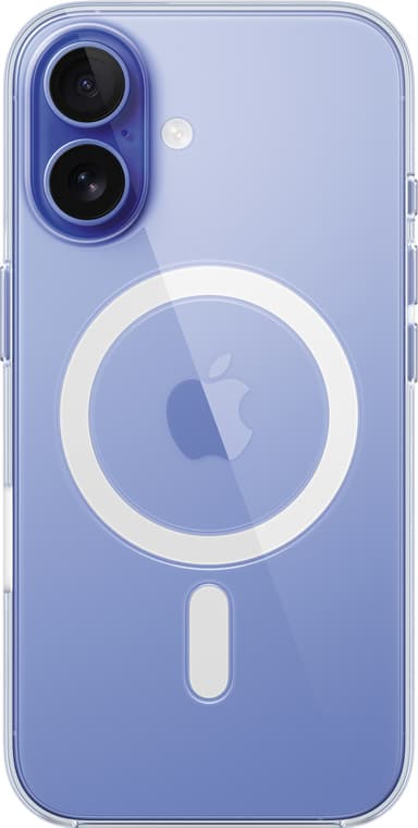 Apple iPhone 16 fodral (genomskinligt)