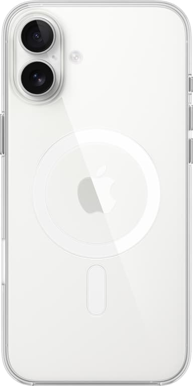 Apple iPhone 16 Plus fodral (genomskinligt)
