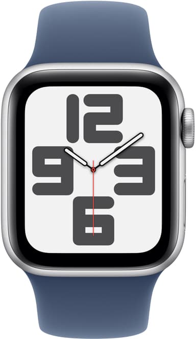 Apple Watch SE 2nd Gen 40mm GPS (Silver Alu/Denim sportband S/M)