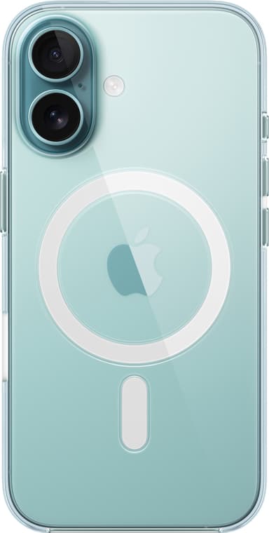 Apple iPhone 16 fodral (genomskinligt)