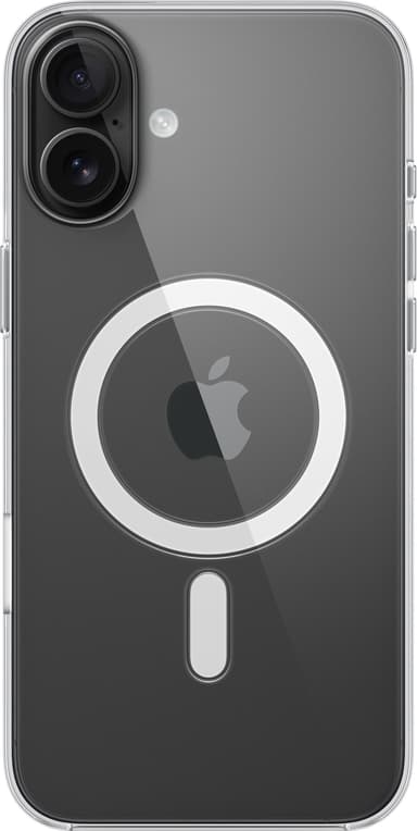 Apple iPhone 16 Plus fodral (genomskinligt)