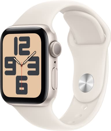 Apple Watch SE 2nd Gen 40mm GPS (Starlight Alu/Starlight sportband M/L)