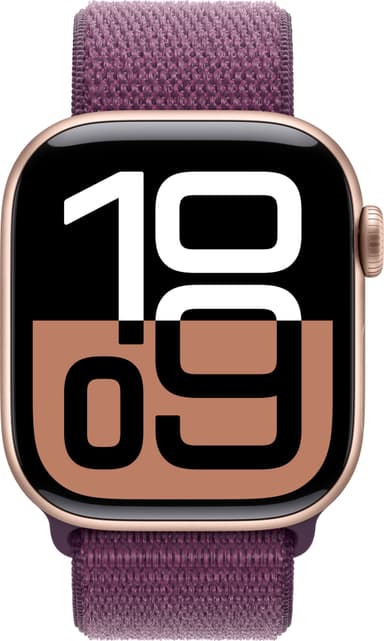 Apple Watch S10 46mm GPS+Cel (Rose Gold Alu/Plum Sport Loop)