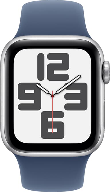 Apple Watch SE 2nd Gen 40mm LTE (Silver Alu/Denim sportband M/L)