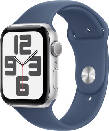 Apple Watch SE 2nd Gen 44mm GPS (Silver Alu/Denim sportband S/M)